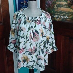 Floral blouse